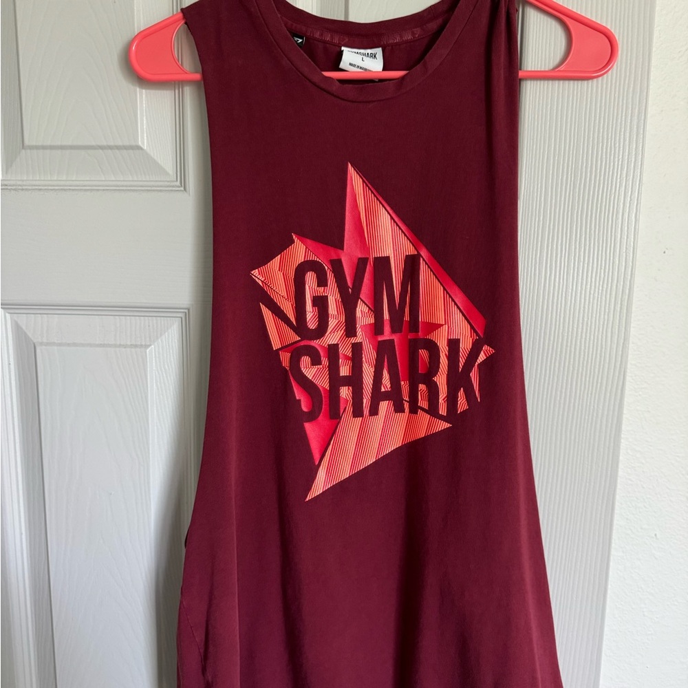 Gymshark Maroon Sleeveless Top